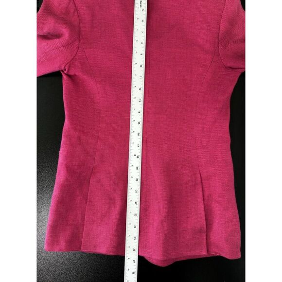 Veronica Beard Dickey Linen Blend Blazer Jacket Women's Size 0 - Picture 9 of 12